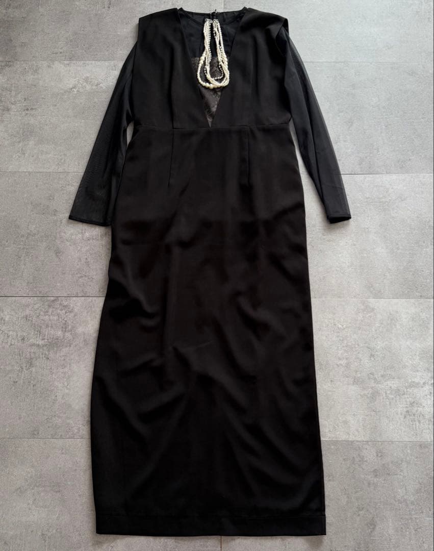 GIRL チュールトップス・ジャンパースカートレイヤード 低身長 オケージョン