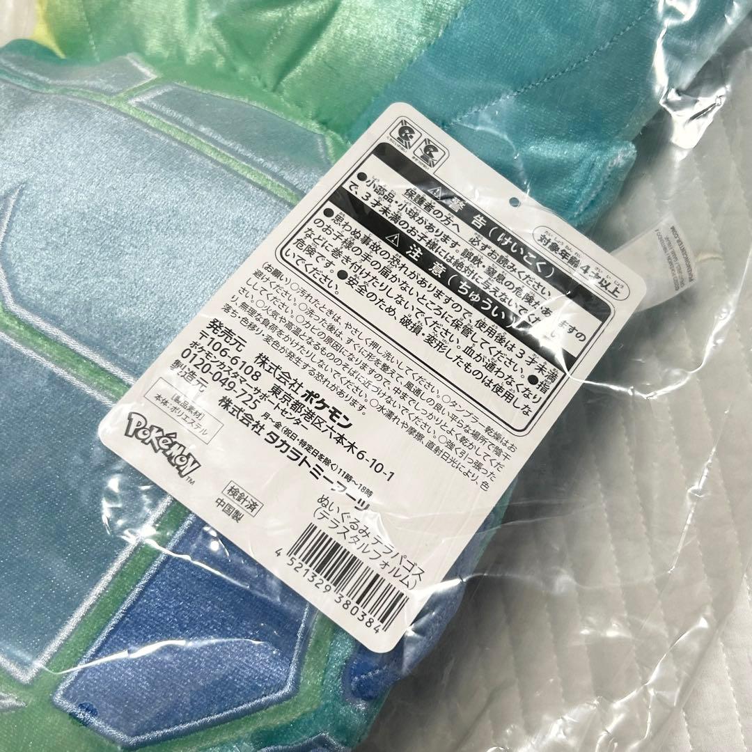 ポケモンセンター　限定　テラパゴス　ぬいぐるみ