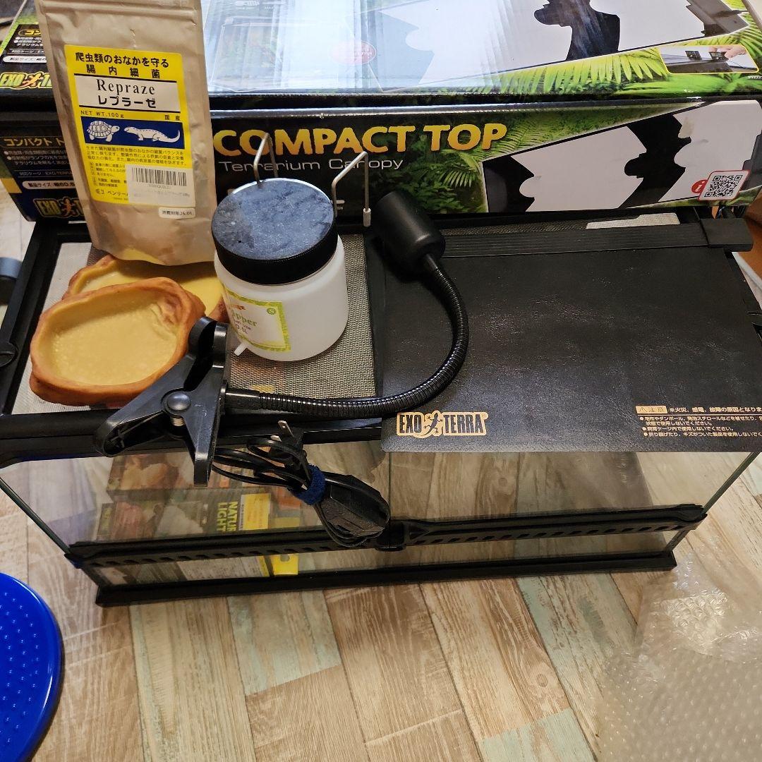 GLASS TERRARIUM ヒョウモントカゲモドキ・リクガメ用 爬虫類ゲージ