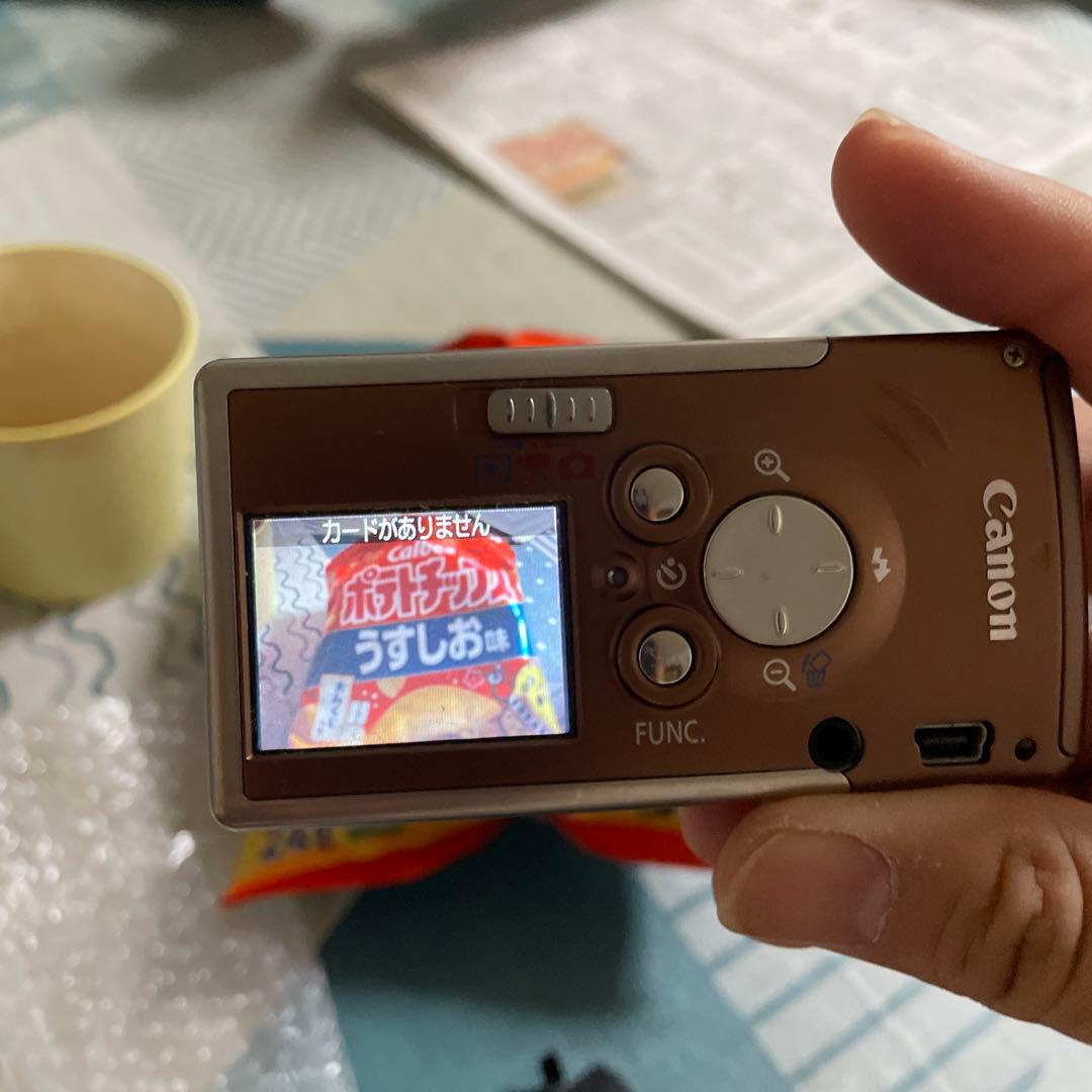 値下げ Canon IXY DIGITAL U デジカメ話題のエモい写真が撮れる