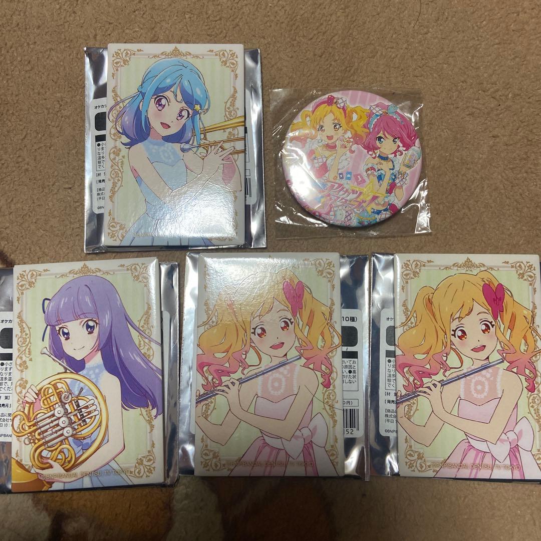 アイカツ　アイカツスターズ　アイカツフレンズ　虹野ゆめ　オケカツ　缶バッジ アイカツ アイカツスターズ アイカツフレンズ 虹野ゆめ オケカツ 缶