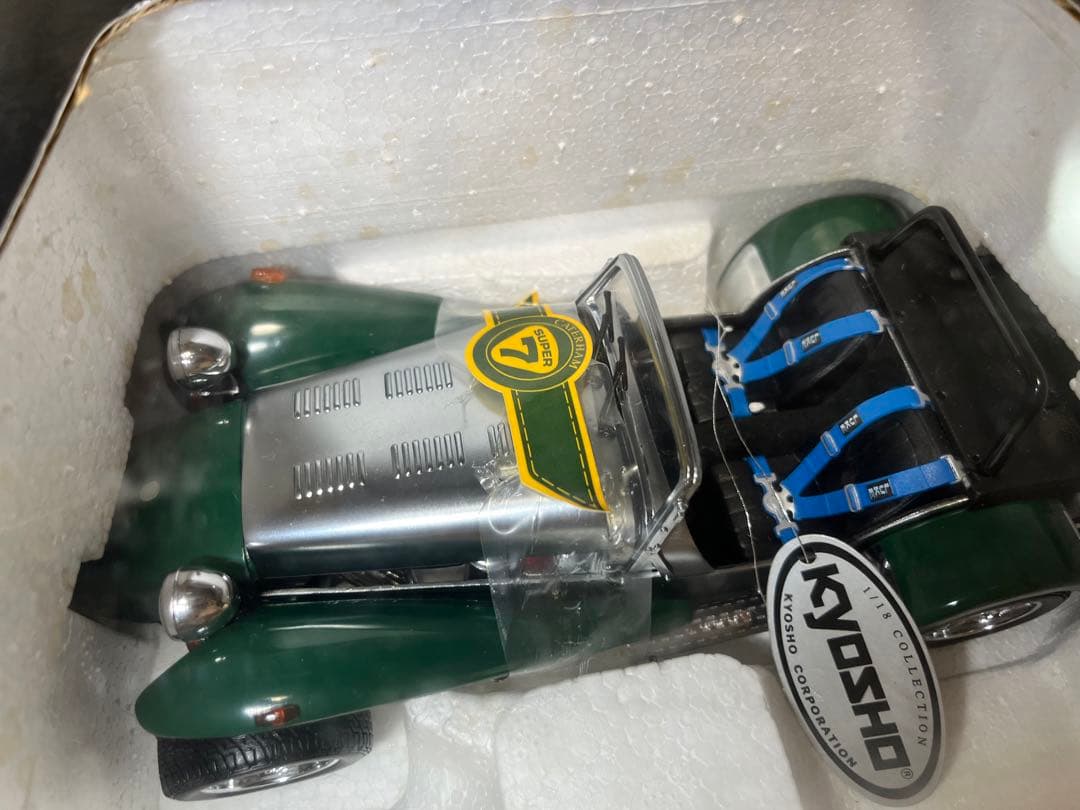 【希少絶版品!!】京商 1/18 ケーターハム スーパーセブン フェンダー