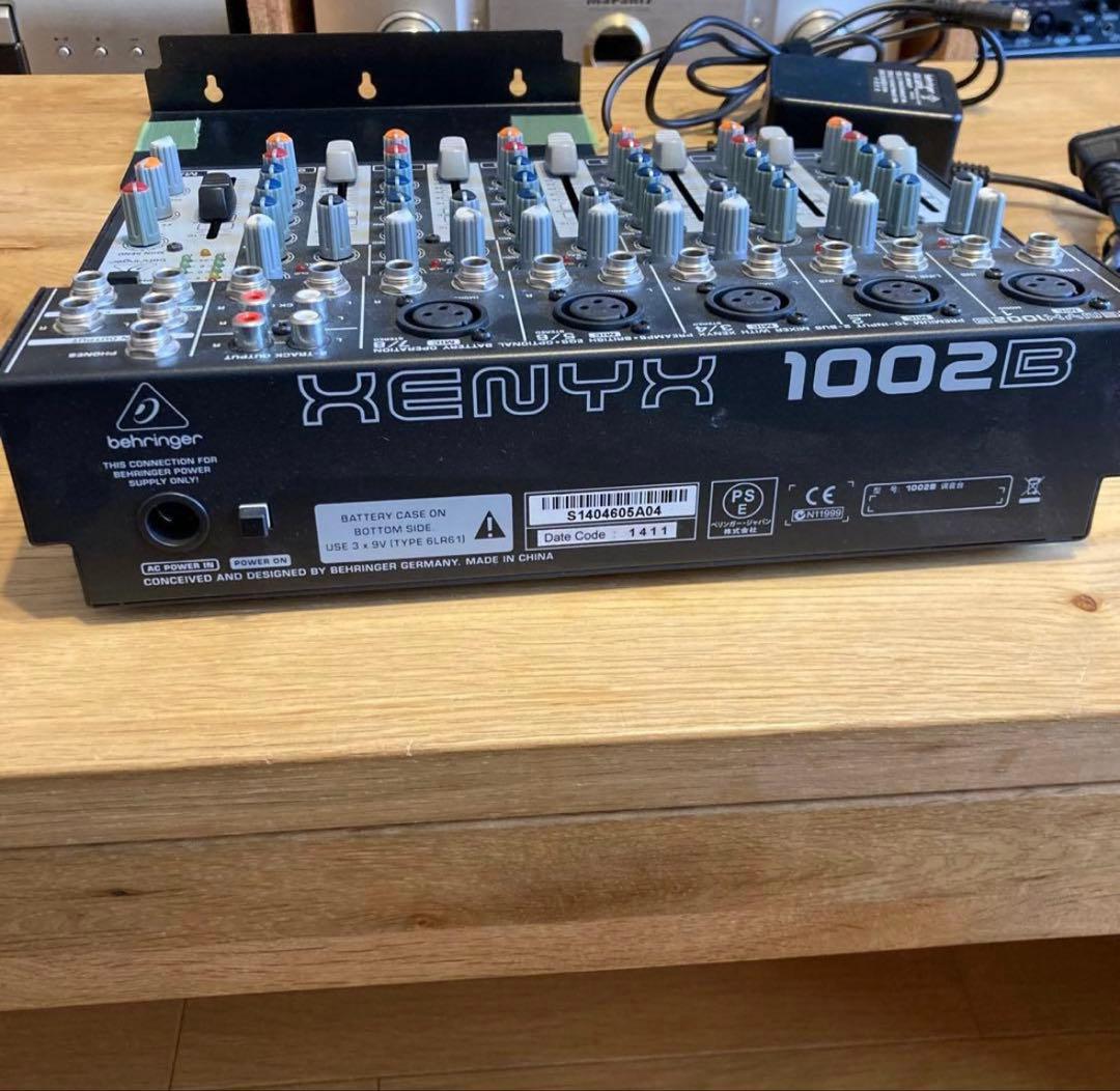 ベリンガー　コンパクトミキサー「XENYX 1002B」