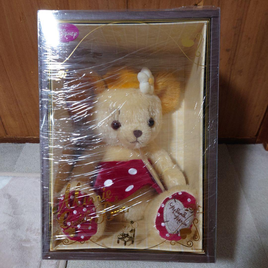 ディズニー ミニー＆カドリーベア モヘア 希少】ミニー＆カドリーベア