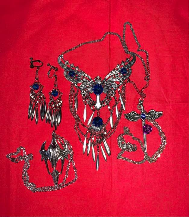 聖飢魔II ルーク篁参謀 ペンダントセット