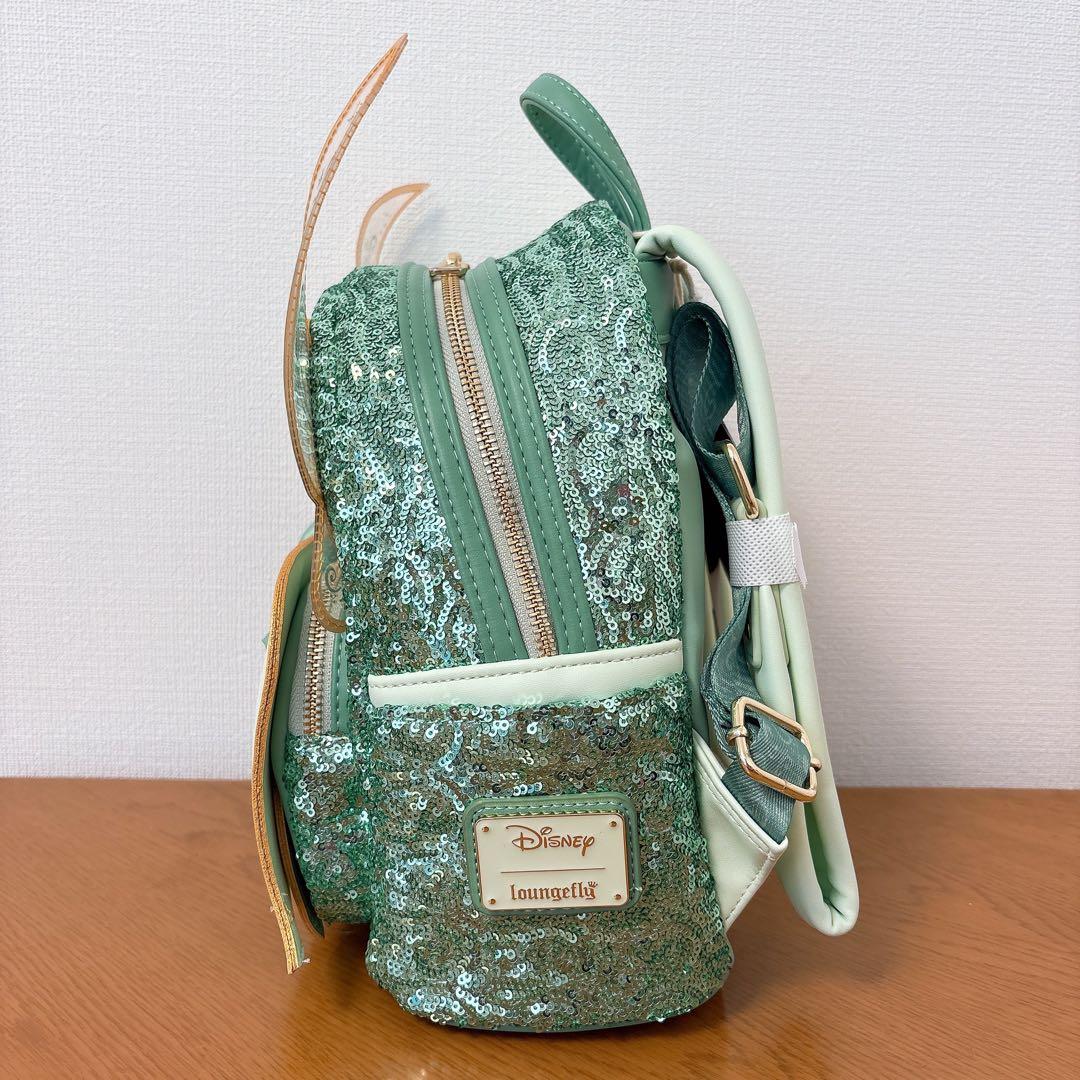 ラウンジフライ ディズニー　ティンカーベル　スパンコール　リュック