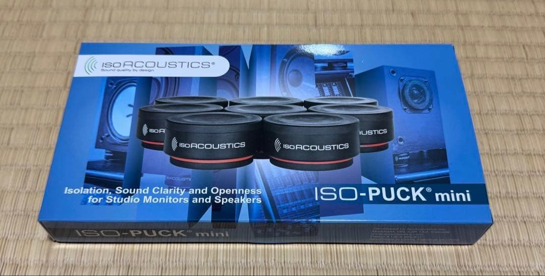 KRK V4S4 ペア＋ISO-PUCK mini付｜ツイーター凹みあり｜現状品
