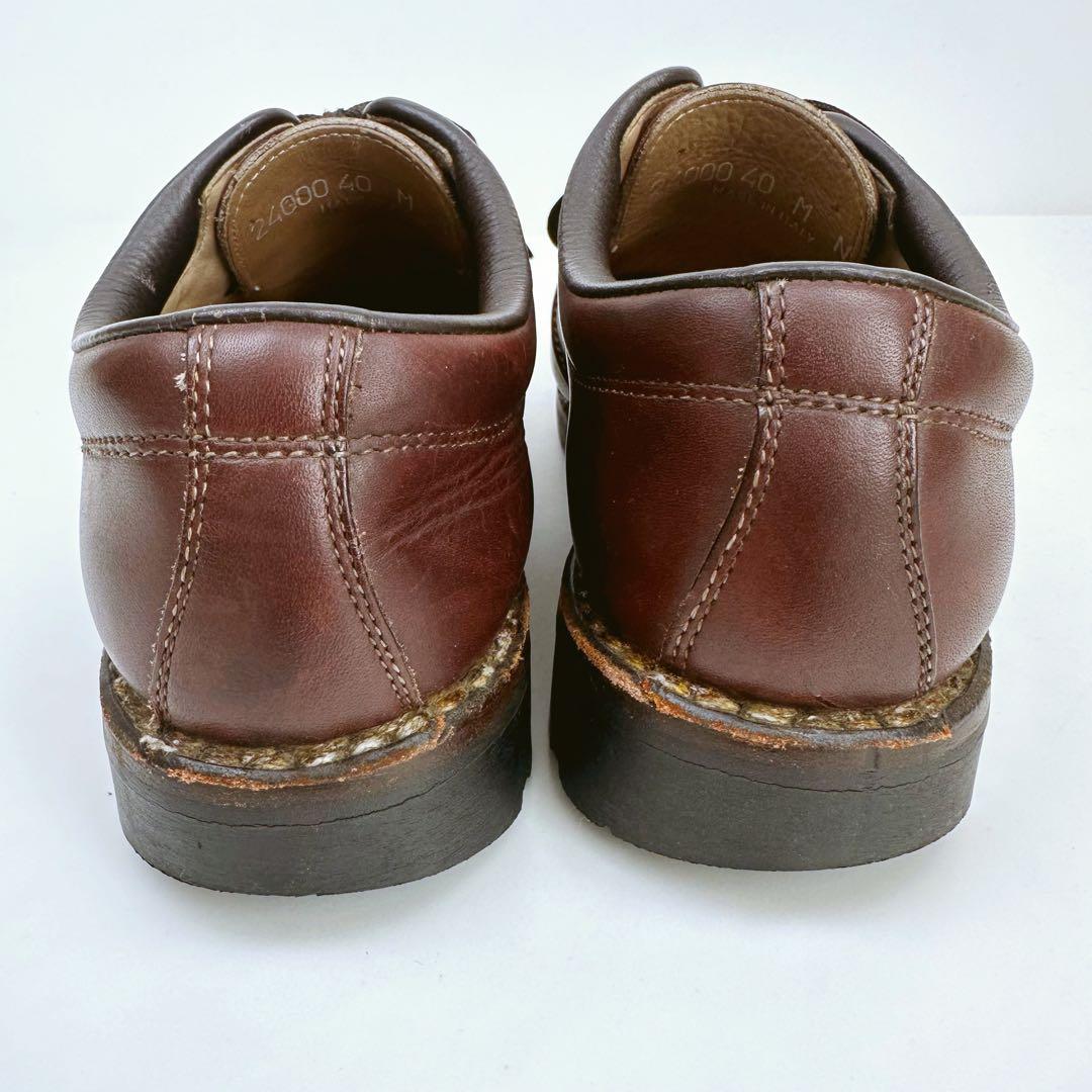 SCRPA チロリアンブーツ レザー イタリア製 25.0㎝〜25.5㎝