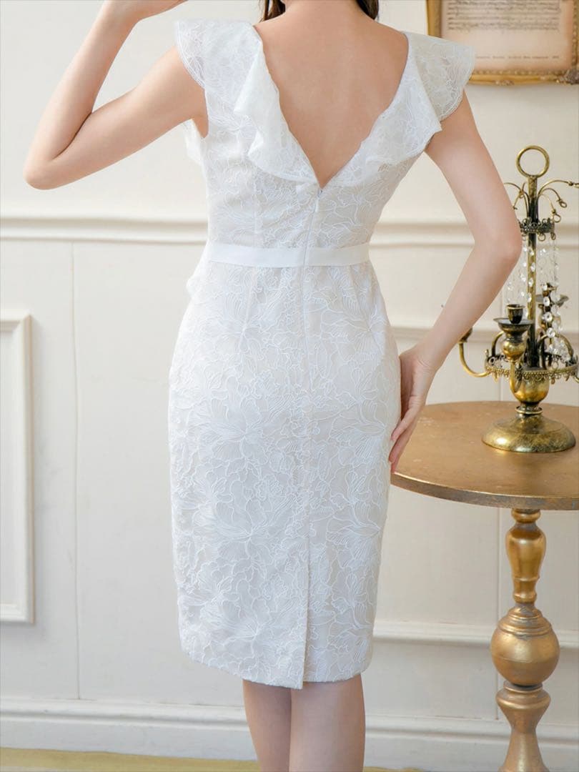 ERUKEI settan ドレス エルケイ タイト 銀座クチュール レース