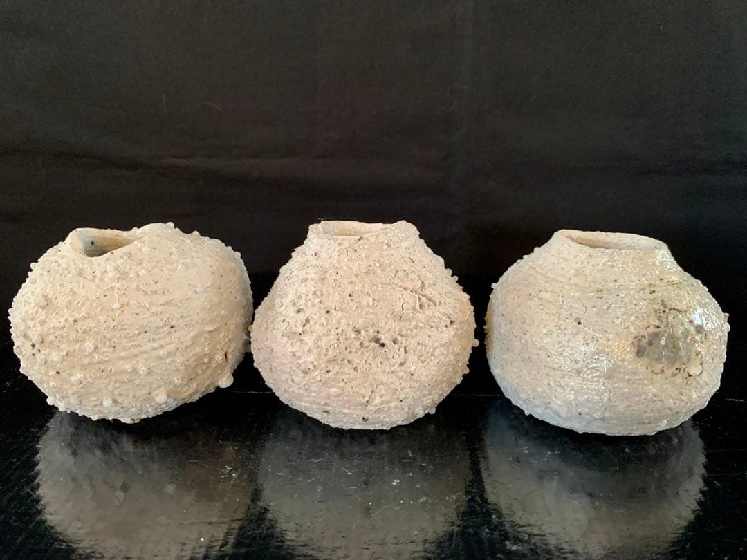 辻村史朗　白信楽小壺　A