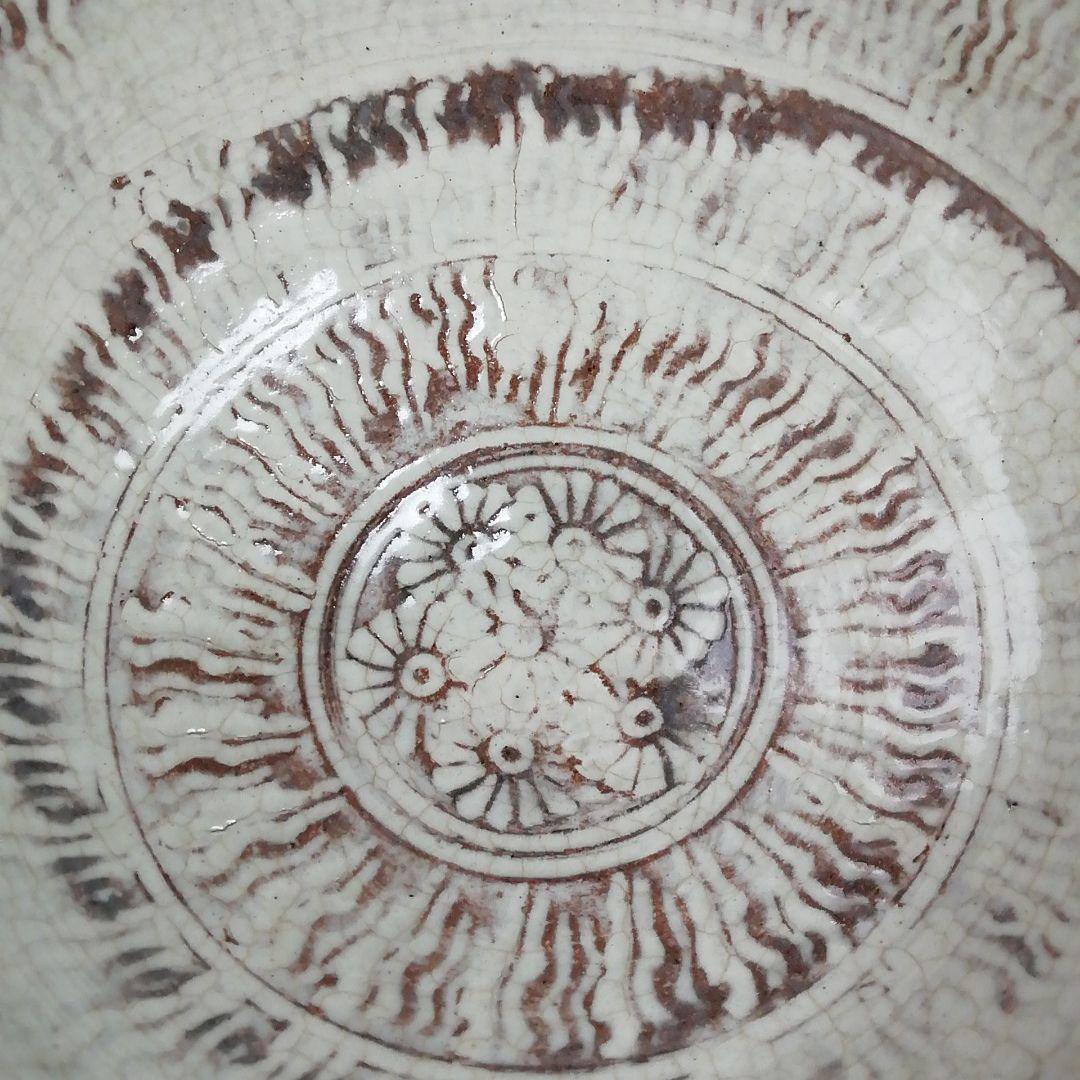 T565 茶碗 『二徳三島写 茶碗』『祥雲窯 原清和』 共箱 抹茶碗 茶道具