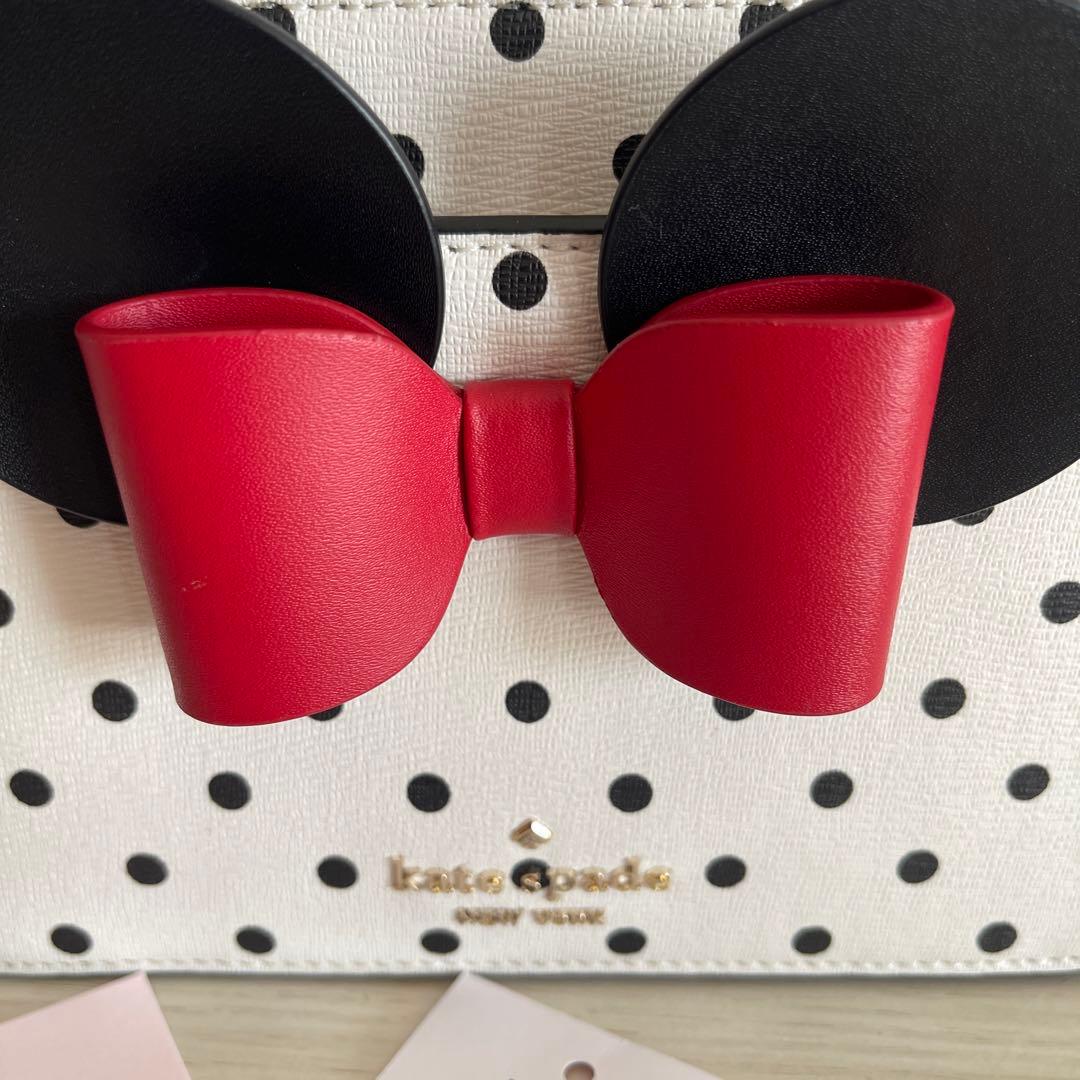 新品)ミニーちゃん　ケイトスペード ショルダーバッグ レディース ホワイト