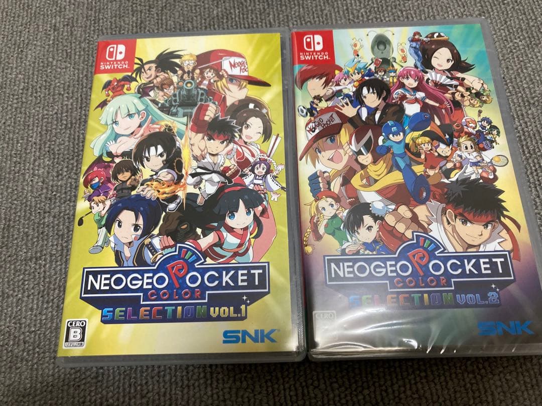 値下げ不可　スイッチ　ネオジオポケット カラーセレクション Vol.1、2