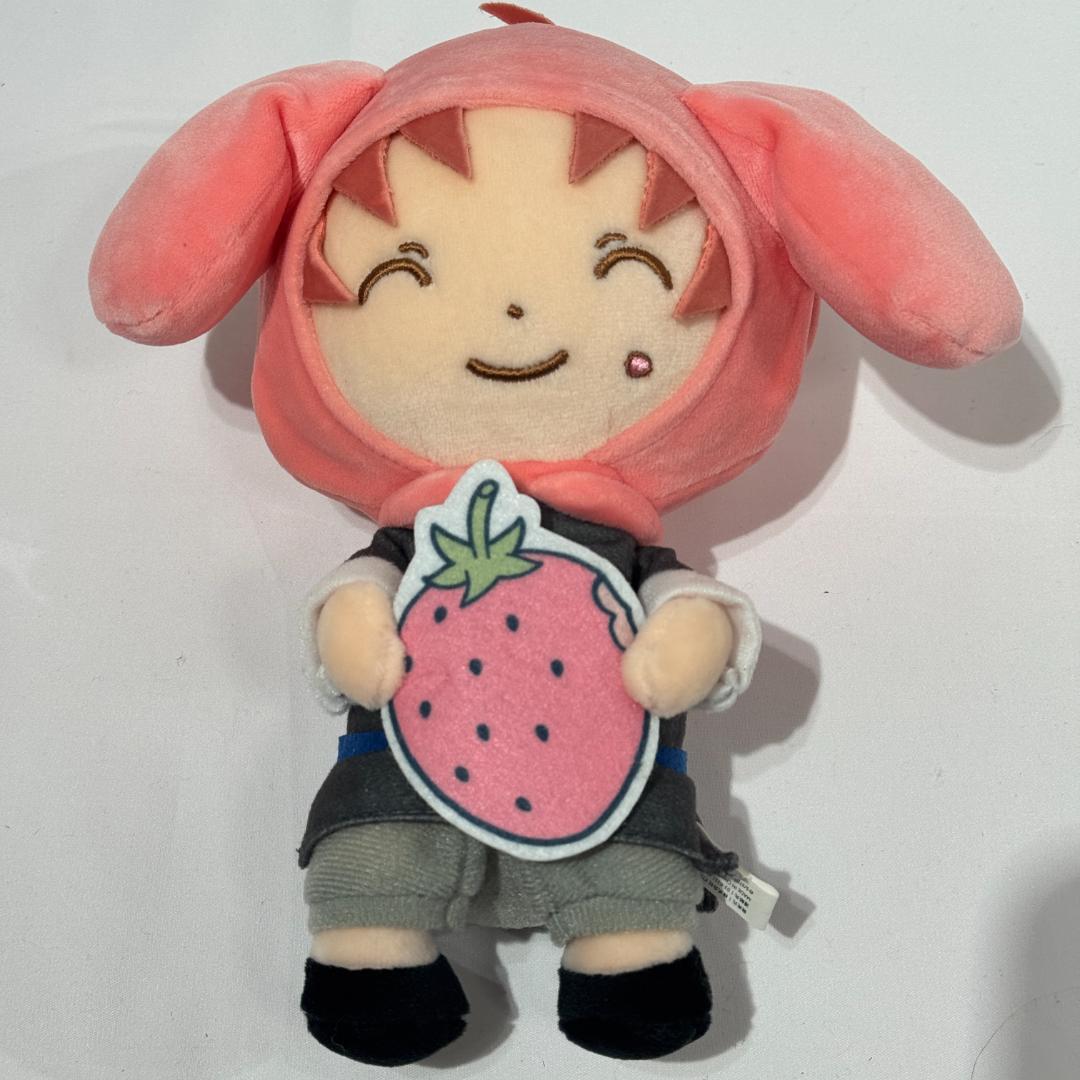 銀魂　サンリオコラボ マイメロ 神威 むにゅぐるみ ぬいぐるみ マスコット 銀魂 サンリオコラボ マイメロ 神威 むにゅぐるみ タグ付 銀魂