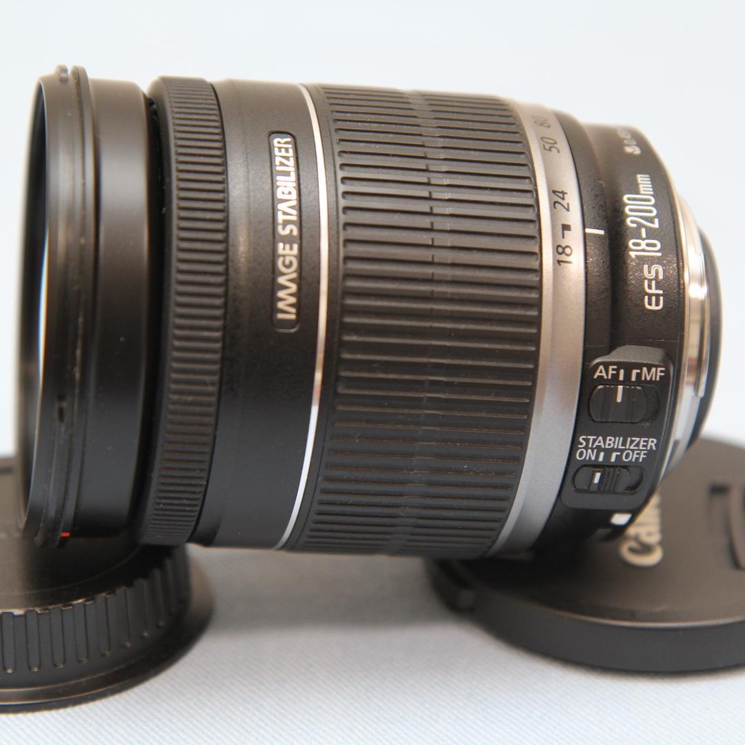 EF-S18-200mm F3.5-5.6 IS フード付 CANON キヤノン