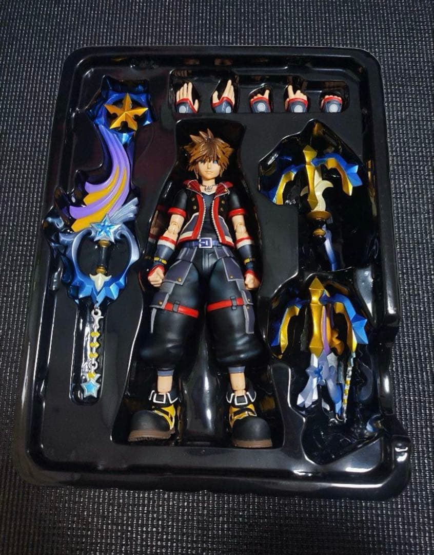 ディズニー キングダムハーツ プレイアーツ改 ソラ＆ロクサス フィギュア