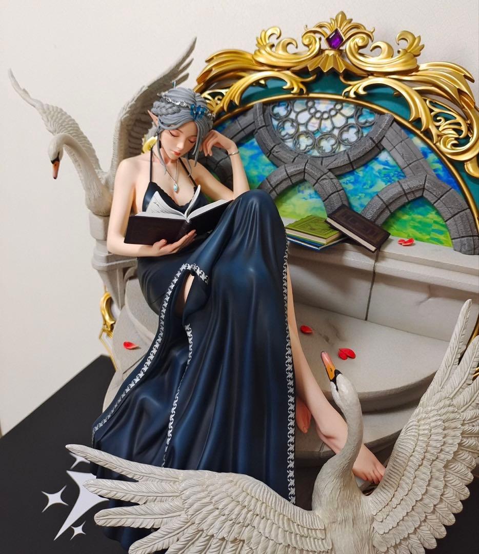 鬼刀シリーズ TES 風鈴 白鳥 海琴の煙 風鈴アスミ スタチュー フィギュア