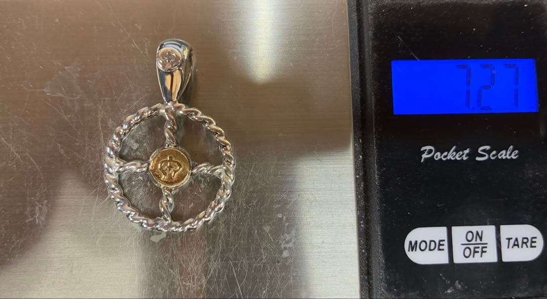 オールドコインカンパニー ペンダントシルバーk18の通販はau PAY