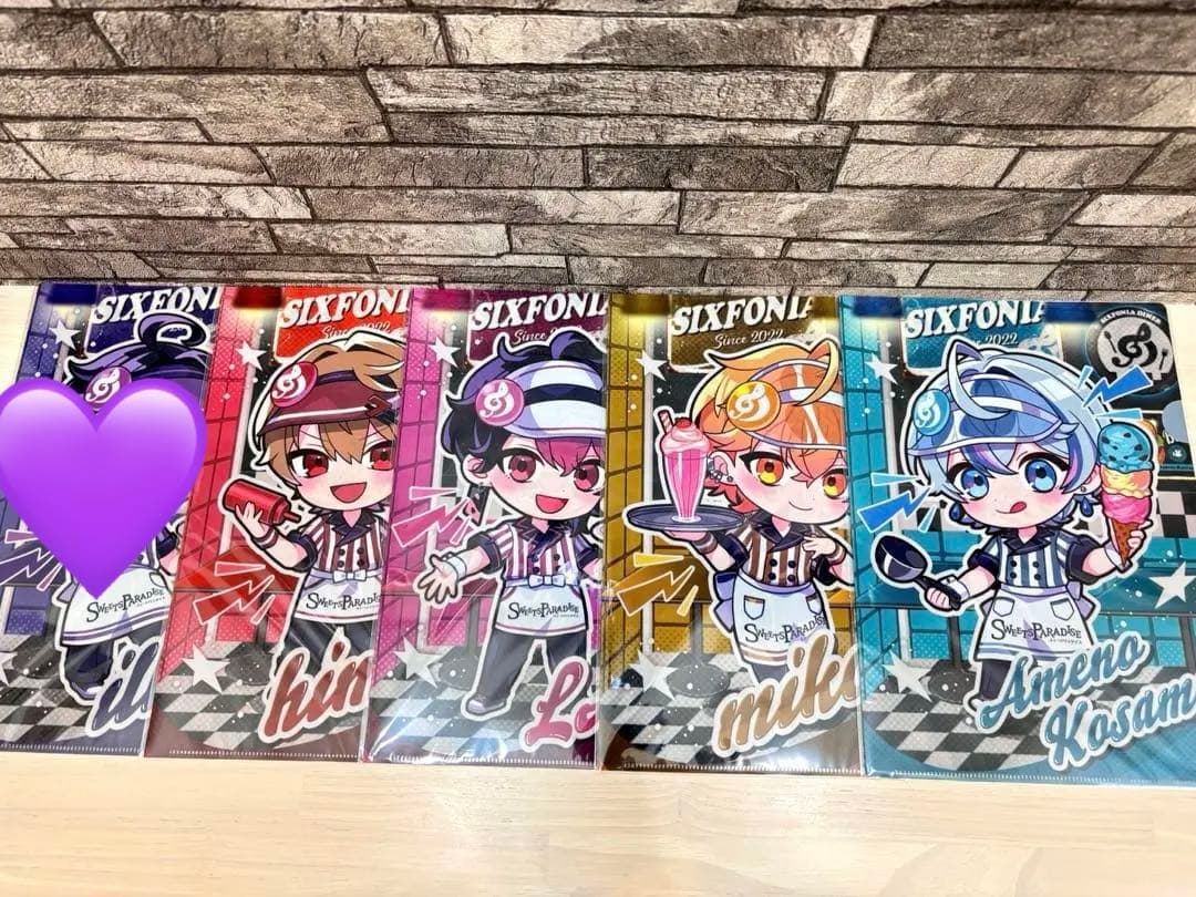 シクフォニ スイパラ クリアファイル 4点 - メルカリ