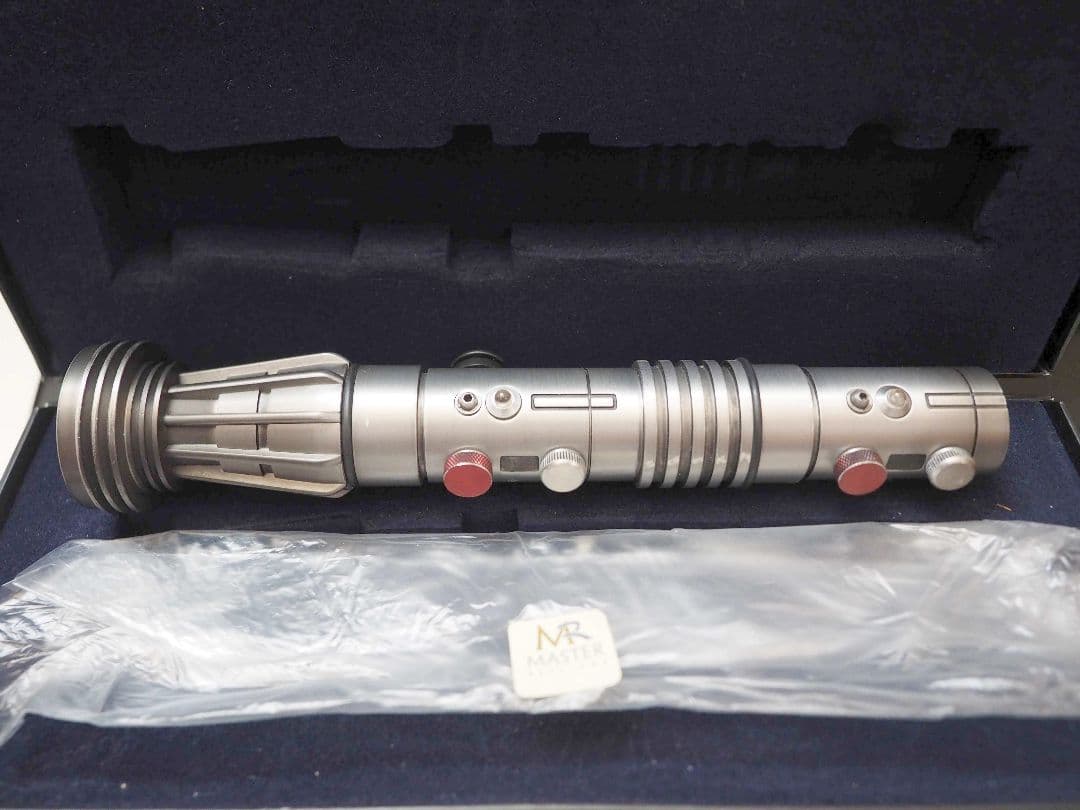 美品　マスターレプリカ　ダースモール ライトセーバー　スターウォーズ　ダメージ版