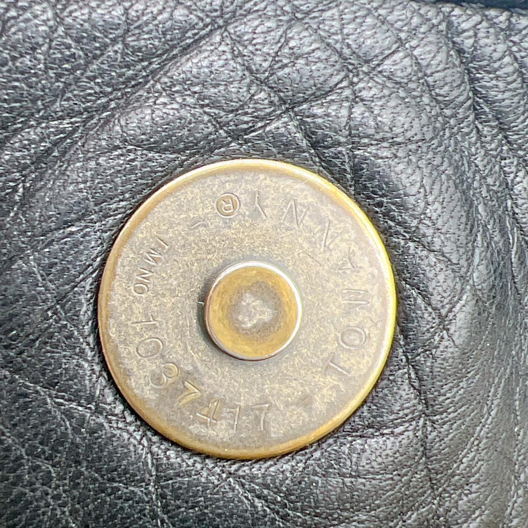 B.Stuff モニカ ワンショルダーバッグ オールレザー ブラック f177