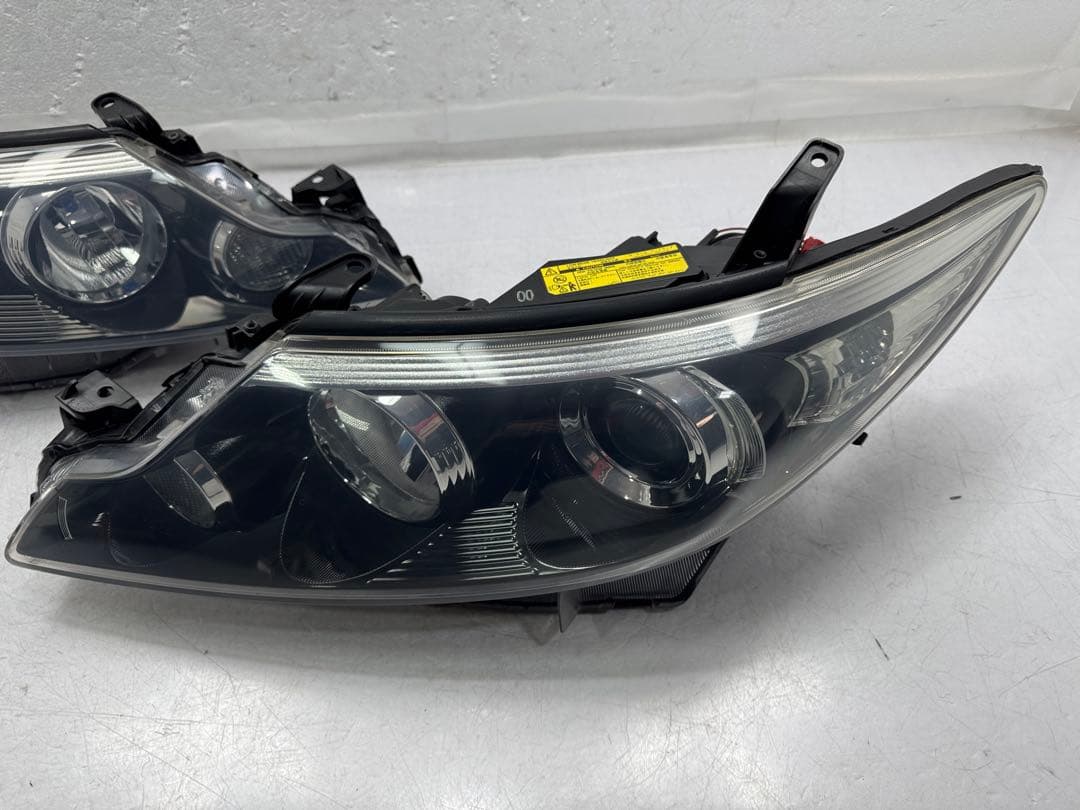 50 エスティマ 中期 ACR55W 3型 純正 HIDヘッドライト 左右セット 50