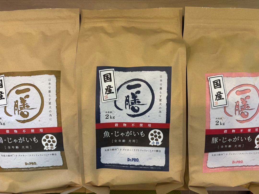 WEST様専用 一膳 豚 魚ドライフード2種セット 2kg×2