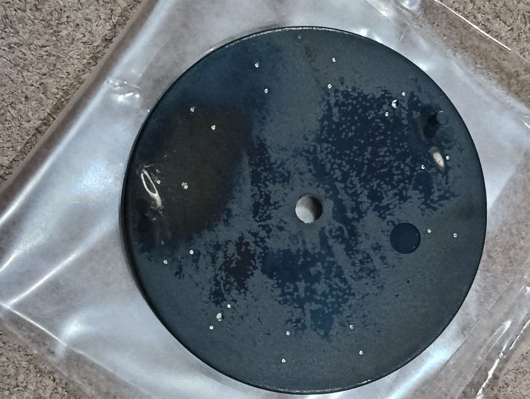 ロレックス　14000 エアキング　黒文字盤　針付き　air king