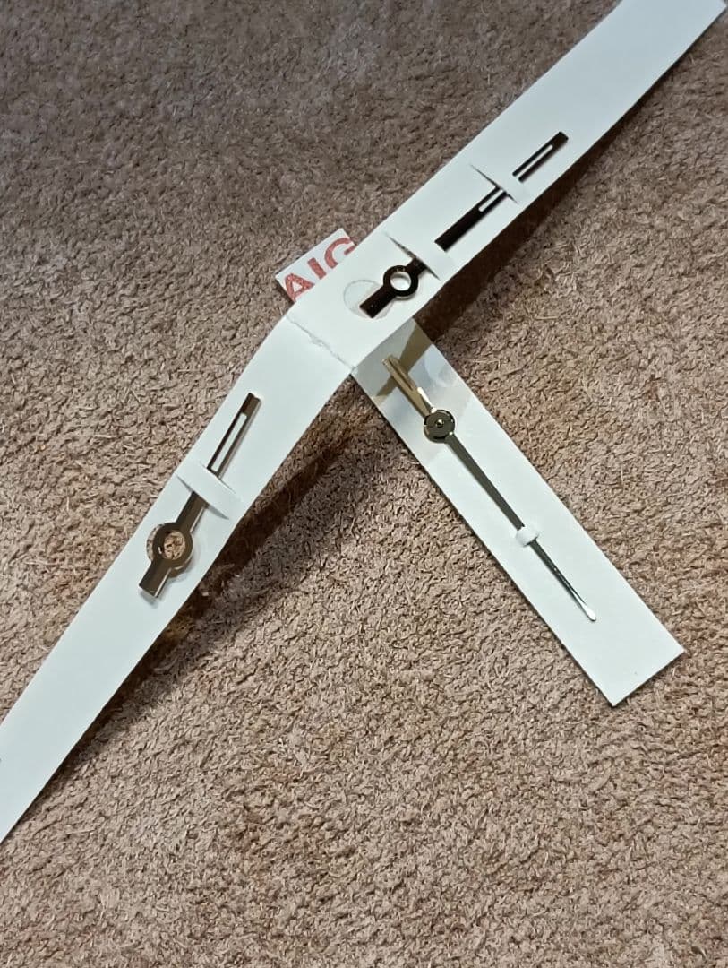 ロレックス　14000 エアキング　黒文字盤　針付き　air king