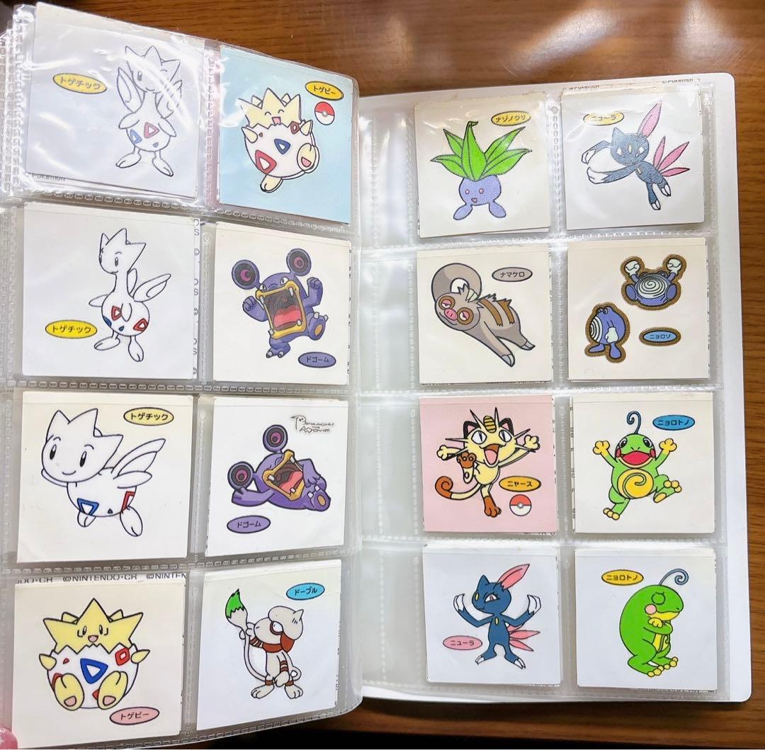 ポケモンシール　ファイル付き　ポケモンパンシール　シール　ステッカー　ポケモン