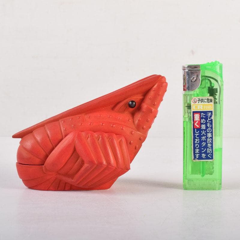 茶道具 京焼 東哉製 海老香合 共布共箱 V 8353