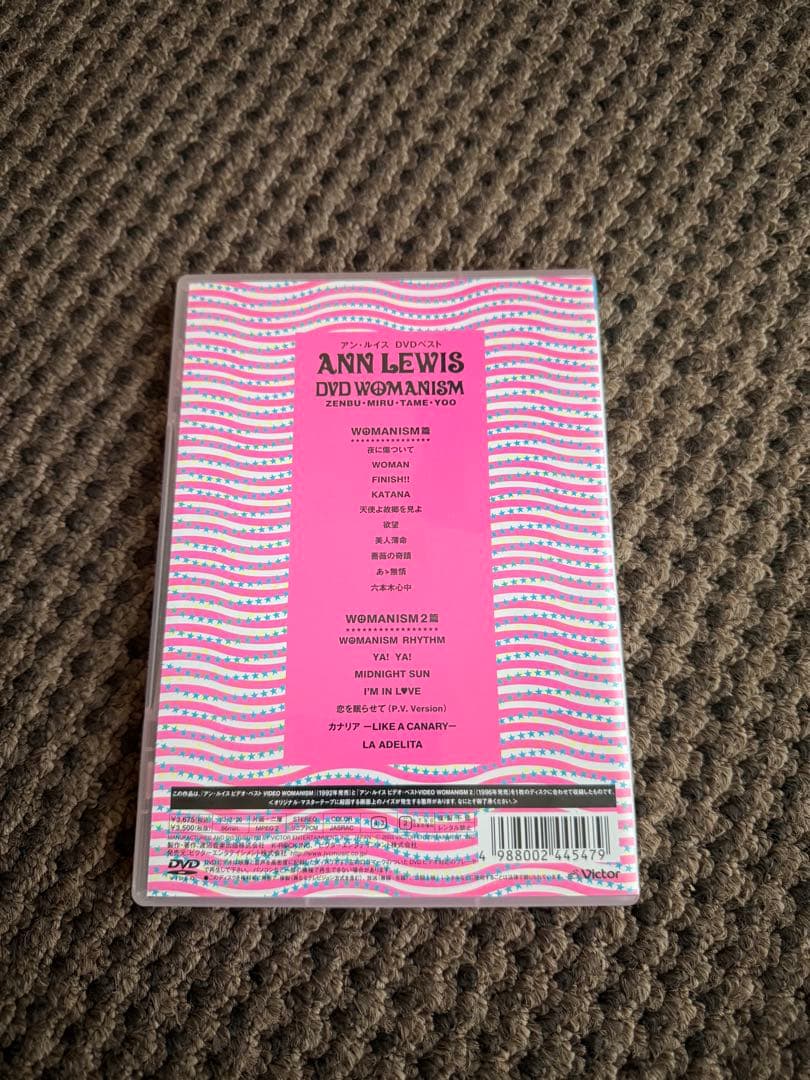 ANN LEWIS DVD WOMANISM アンルイスDVD disc美品】【廃盤】アン