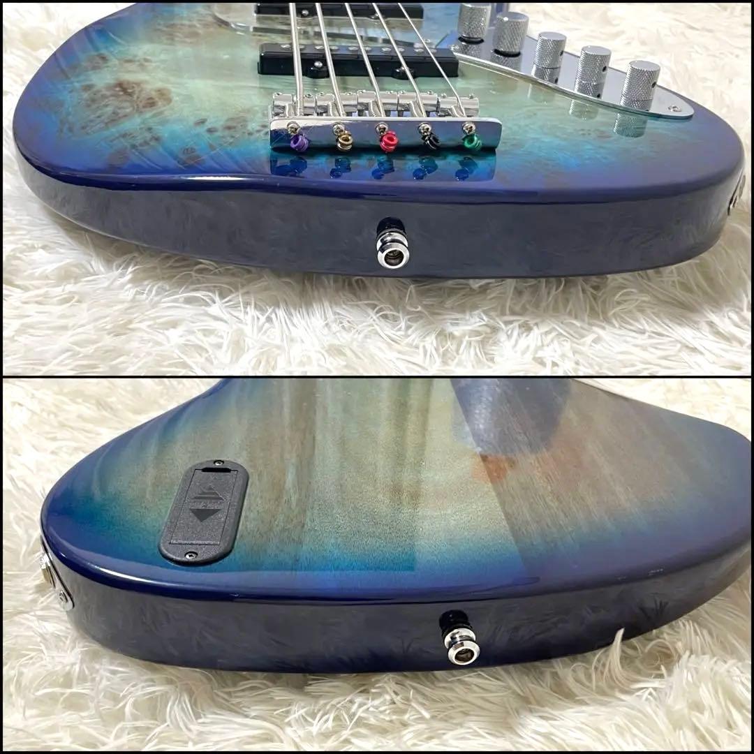 Bacchus バッカス 5弦ベース WJB5-BP/Act BL-B