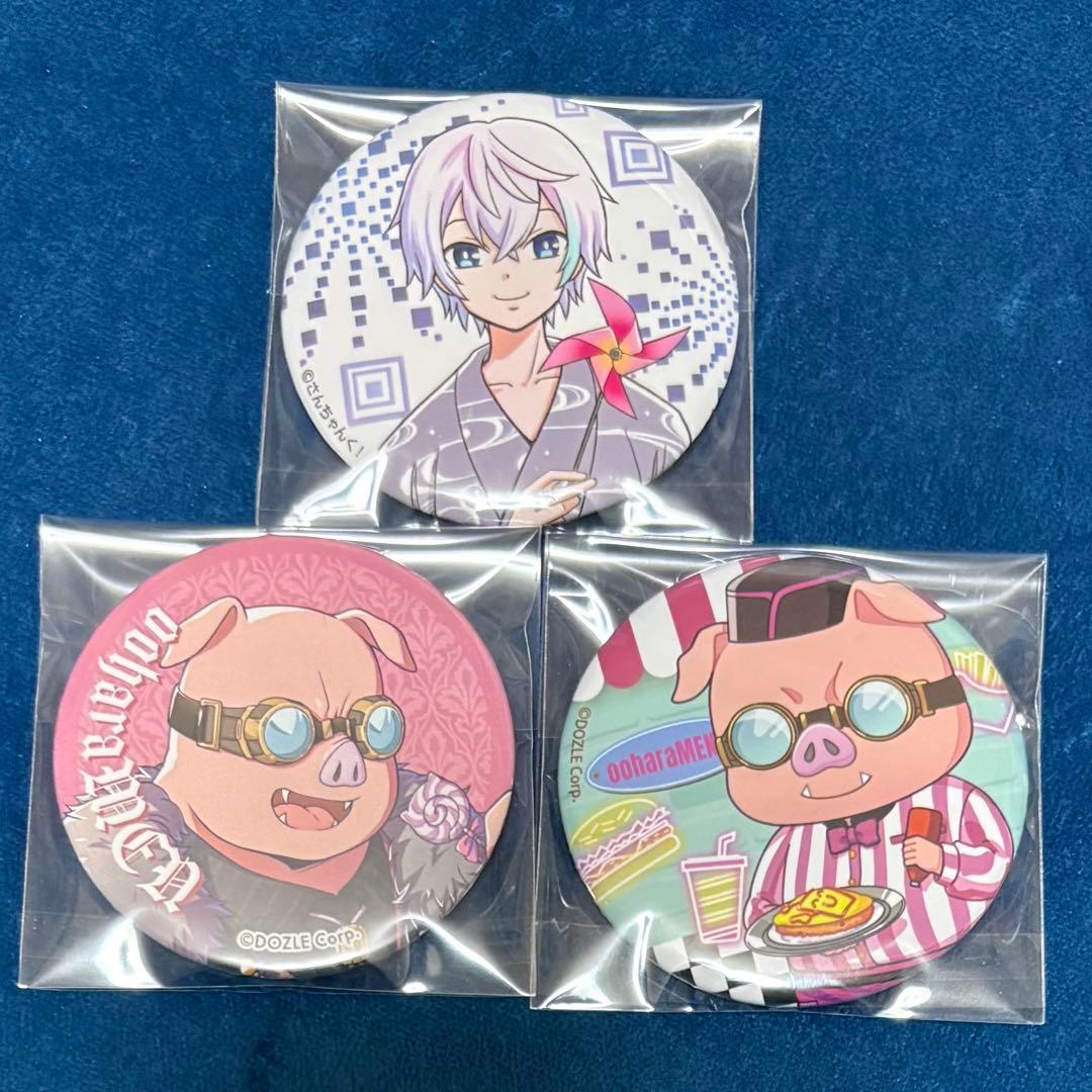 ドズル社 水月ルザク アツクラ夏祭り 缶バッジ - メルカリ