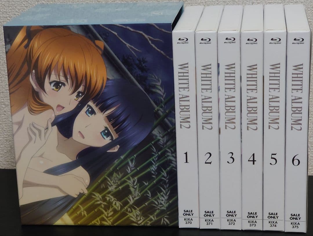 WHITE ALBUM2 Blu-ray 初回版 全6巻セット 収納BOX付き N1107