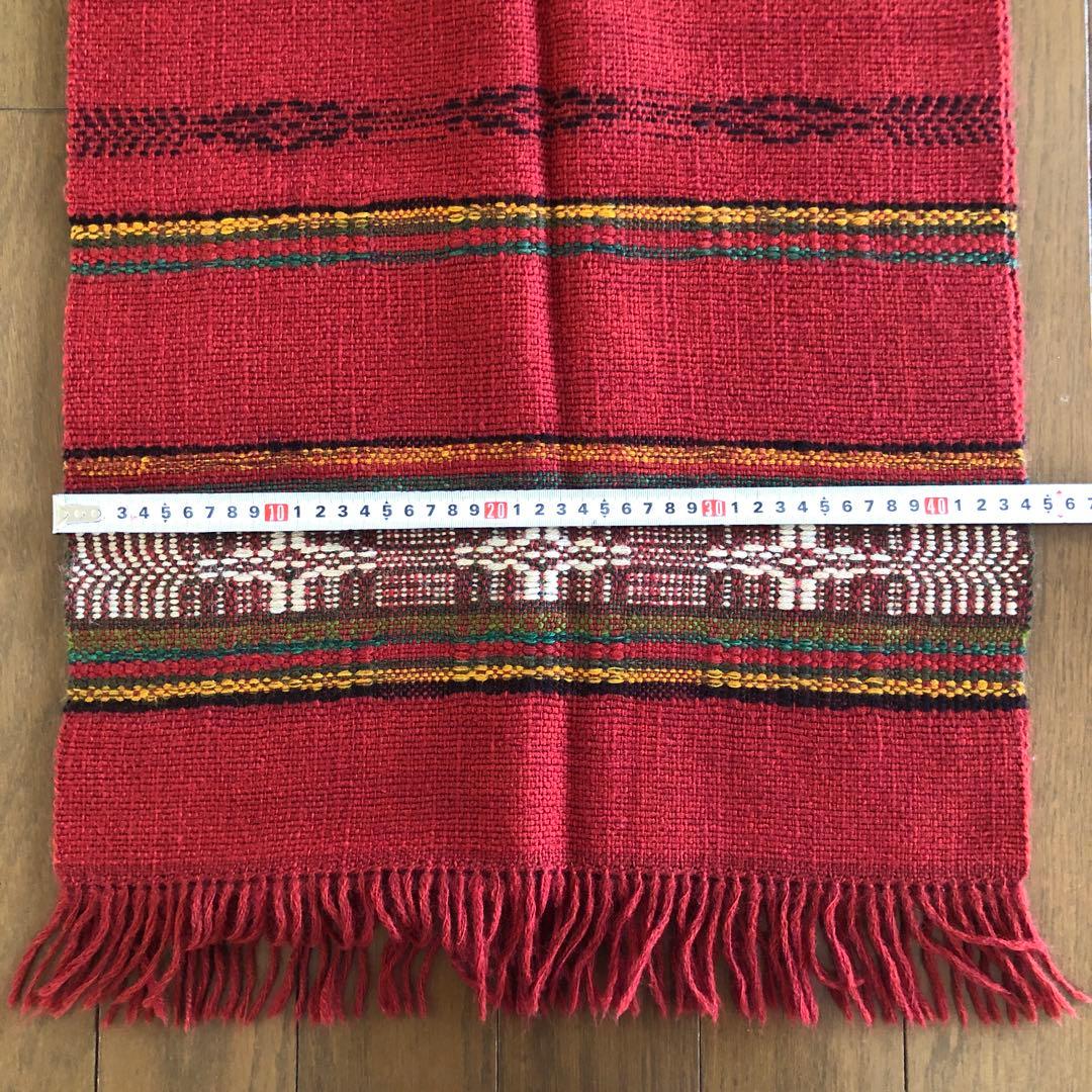 優佳良織工芸館 ストール大判 北海道手織つむぎ 毛100% - メルカリ