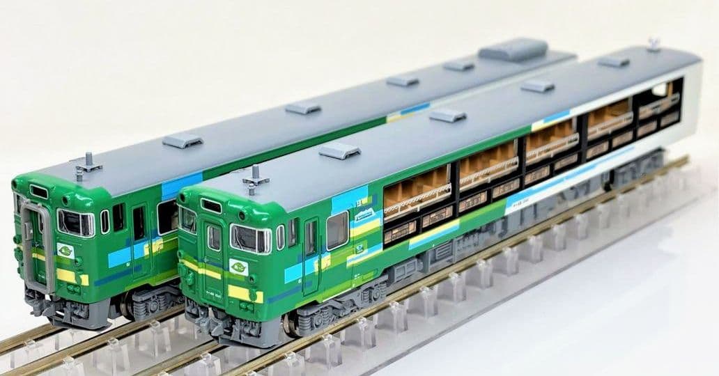 最新ロッド・新品・未開封 キハ48 びゅうコースター 風っこ 夏姿 2両セット