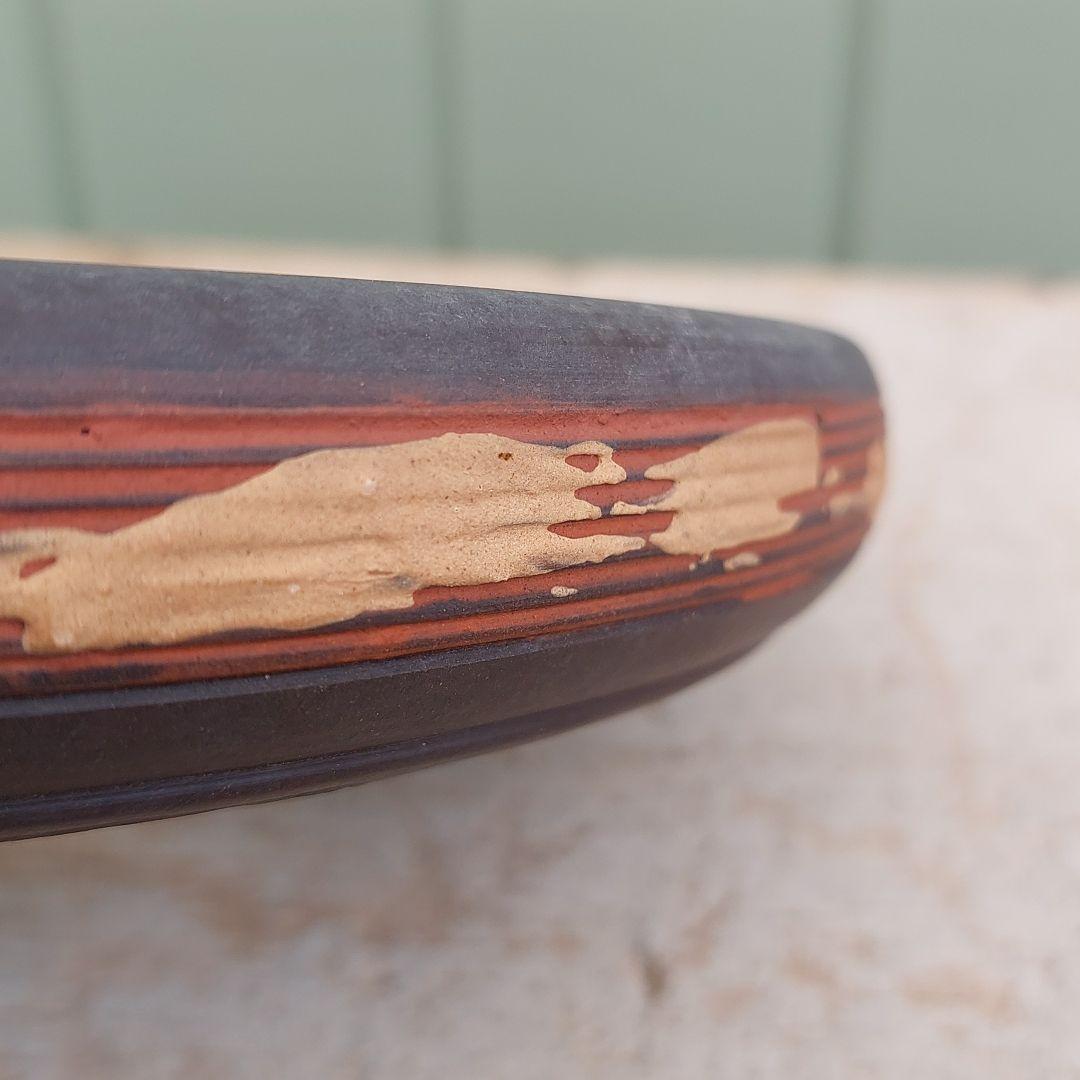 1000お値下げ☆盆栽鉢 ミニ盆栽鉢 泥珠 落款