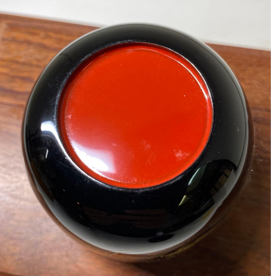 【茶道具】弘峰造　蓬莱山蒔絵　大棗（共箱）