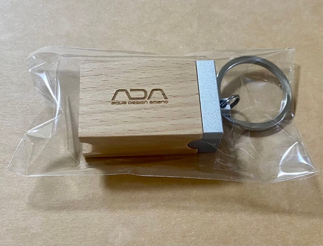 新品未開封 ADA キーリング ブナ AquaDesignAmano