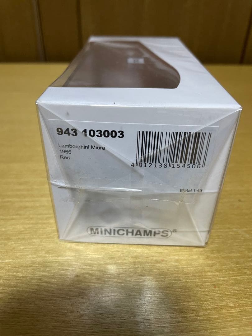 ミニカー MINICHAMPS Lamborghini Miura 1966 1/43