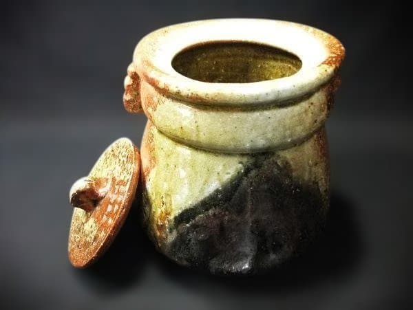 信楽 双耳付 水差 「小河仁斉」茶道具の通販はau PAY マーケット