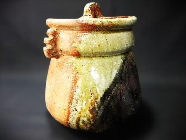 信楽 双耳付 水差 「小河仁斉」茶道具の通販はau PAY マーケット