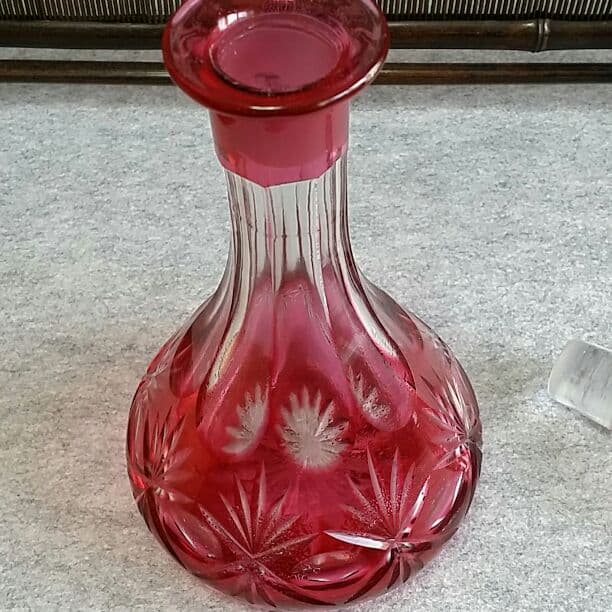 薩摩切子？デキャンタ