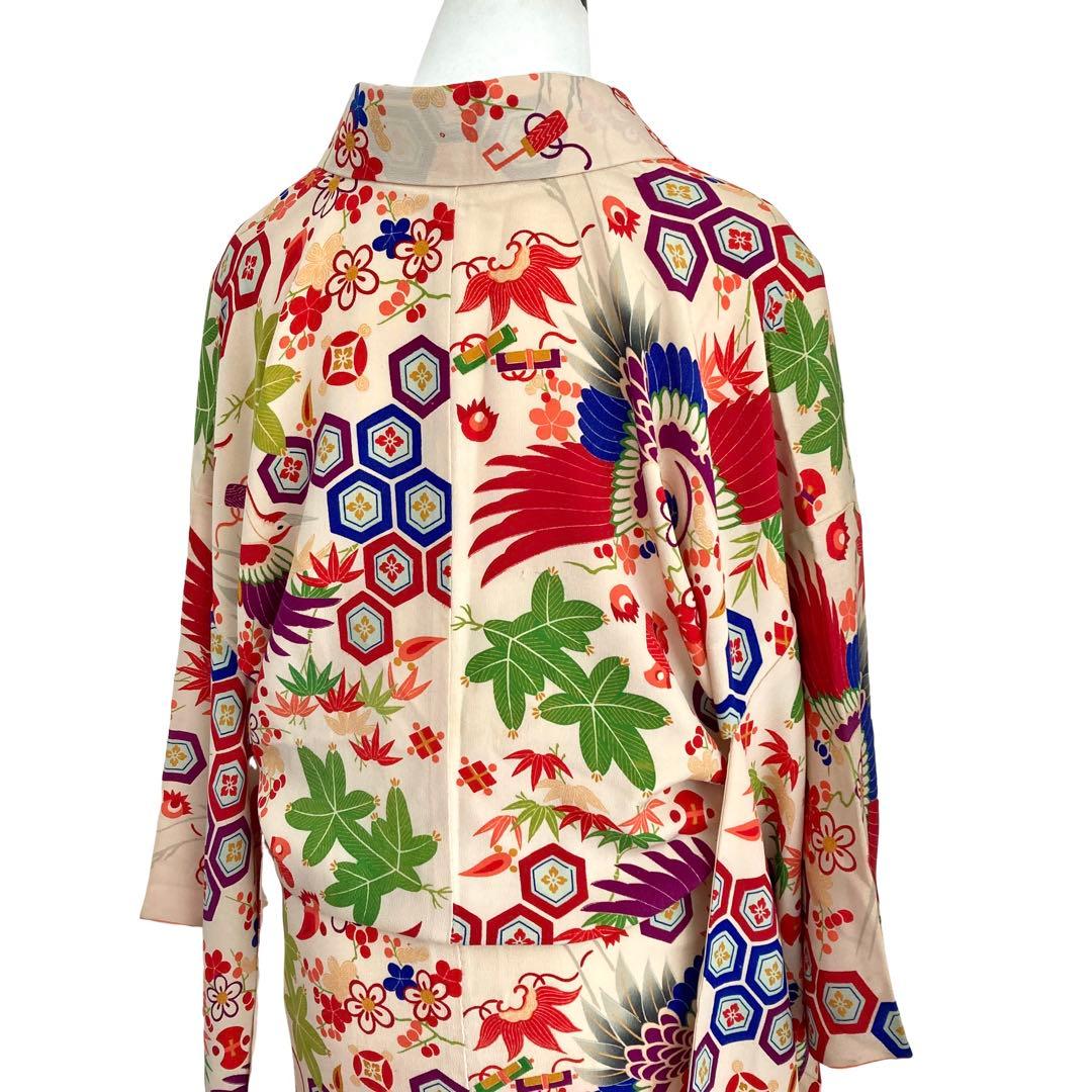 ★みるきーねむ です★アンティーク　ジュニア　女の子　子供着物　NO2