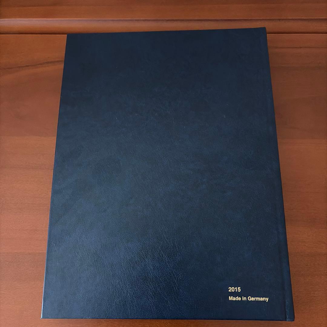 切手ストックブック 9段ポケット 32ページ 切手帳 プリンツ社 (青