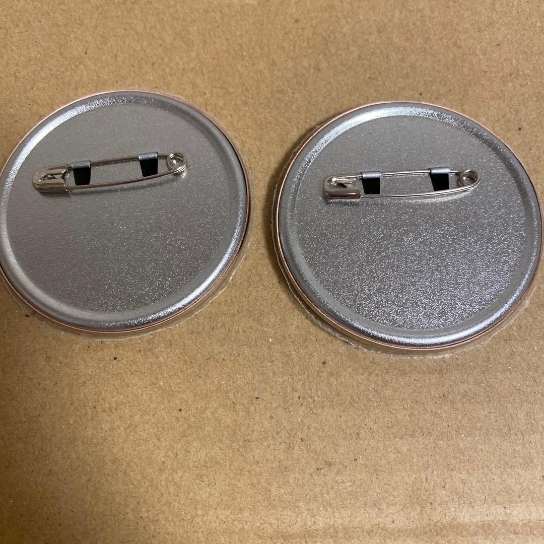 カグラバチ シルバー缶バッジ 漣伯理 - メルカリ