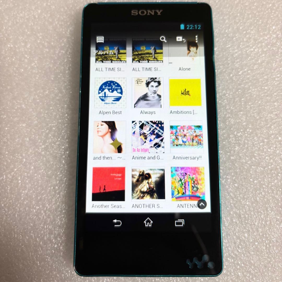 バッテリー良好】 ソニー ウォークマン NW-F886 32GB あお