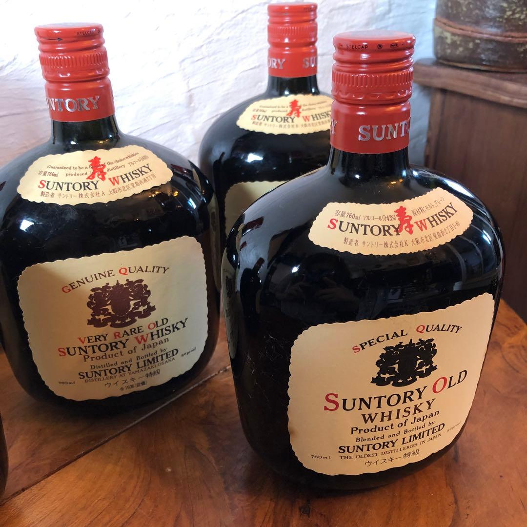 サントリー オールド 特級 寿 VERY RARE OLD 5本 J131135