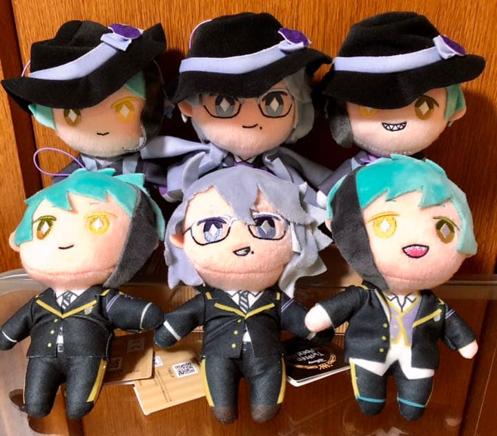 ツイステ EX ぬいぐるみ オクタヴィネル アズール ジェイド フロイド